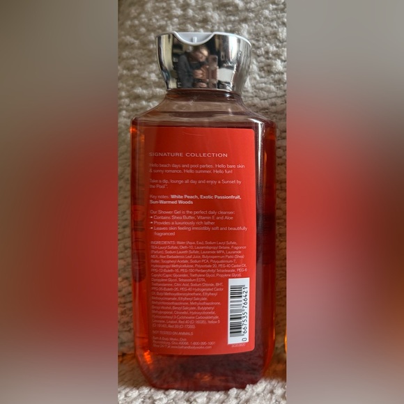 Sunset by the Pool Body Wash Bath and Body Works - Red - Picture 2 of 2